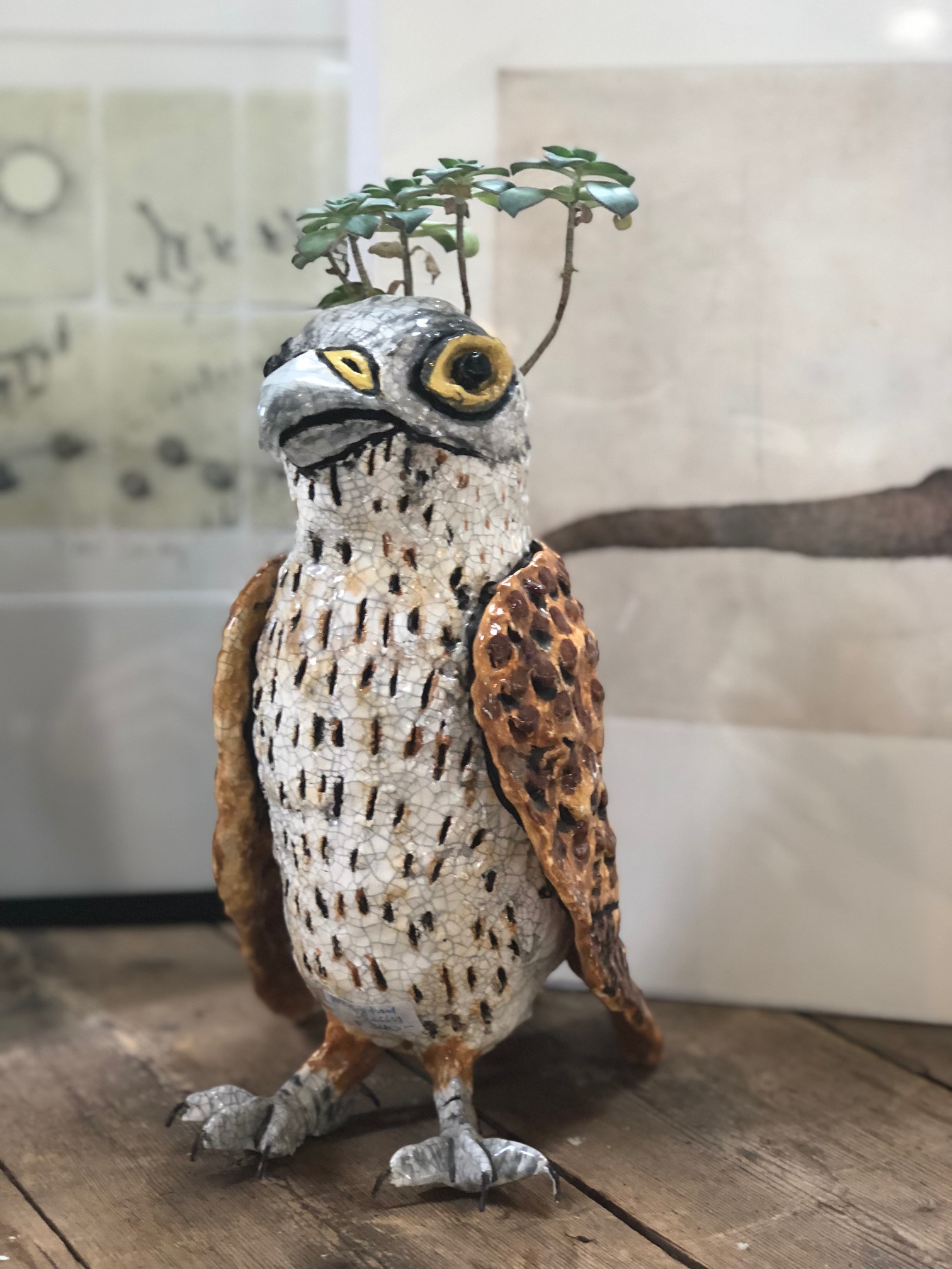 Lauriston Press Owl Sculpture