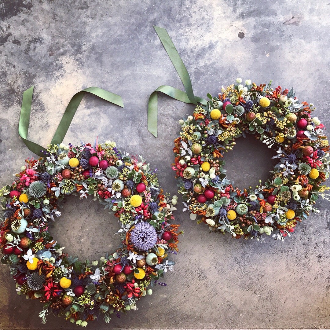 The Floral Forager Christmas Wreaths
