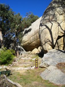 Cave Rocks Black Hill Reserve, Kyneton