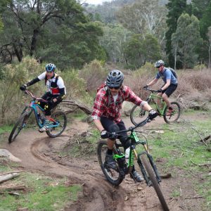 Mountain Biking in the Wombat Forest