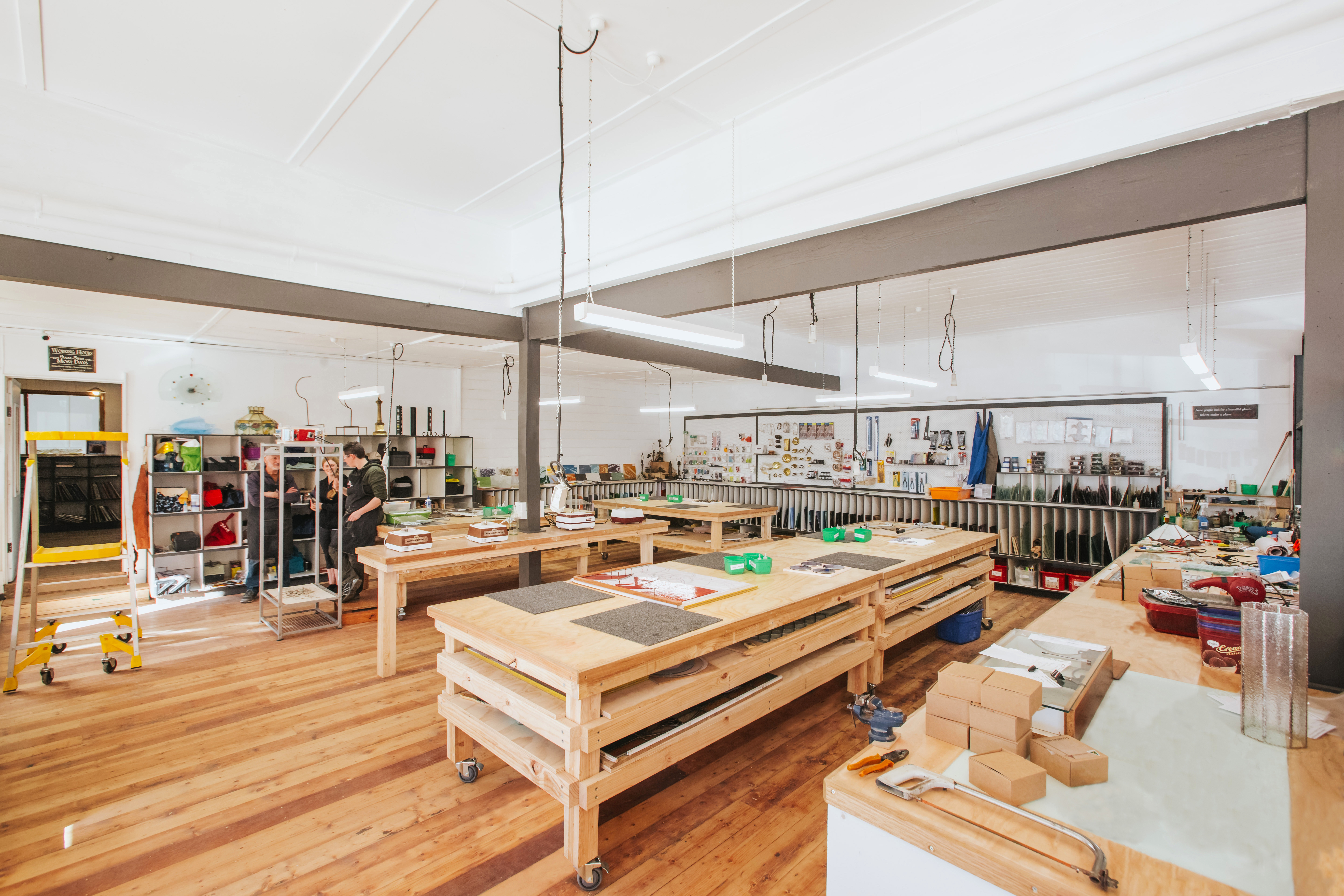 Workshop space at Old Auction House Kyneton