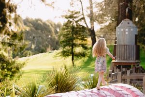 Kid playing at Kyneton Community Park