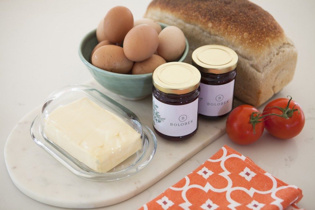 Mt Macedon breakfast provisions at Bolobek Cottage