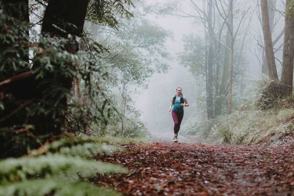 Trail running Macedon Ranges