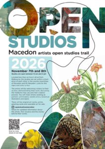 Open Studios Macedon 2026 with event QR Code